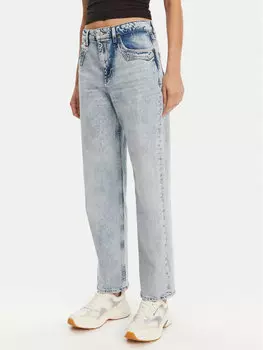 Джинсы прямого кроя Layla DW0DW21418 Tommy Jeans, синий