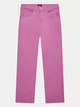 Джинсы прямого кроя Lee, фиолетовый
