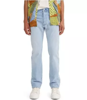 Джинсы прямого кроя Levi's 501 стандартного кроя, синий