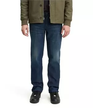 Джинсы прямого кроя Levi's 514 с улучшенной эластичностью, синий