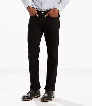 Джинсы прямого кроя Levi's Flex 514, черный