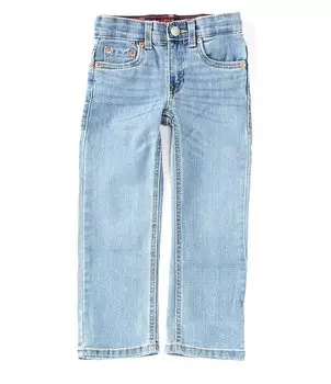 Джинсы прямого кроя Levi's Little Boys 2T-7X 514, синий