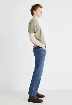 Джинсы прямого кроя Levi's, темно-синий деним