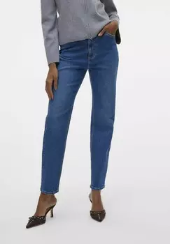 Джинсы прямого кроя LINDA Vero Moda, синий деним