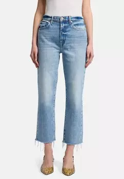 Джинсы прямого кроя LOGAN STOVEPIPE 7 for all mankind, светло-голубой