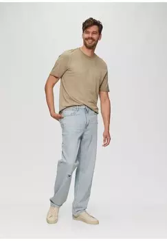 Джинсы прямого кроя / LOOSE FIT / / STRAIGHT LEG QS, светло-голубой