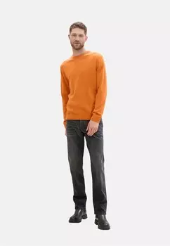 Джинсы прямого кроя MARVIN TOM TAILOR, серый