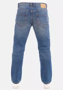 Джинсы прямого кроя MARVIN TOM TAILOR, синий деним