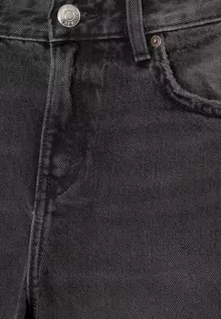 Джинсы прямого кроя MID PULL&BEAR, черный