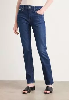 Джинсы прямого кроя MID RISE Calvin Klein Jeans, светло-голубой
