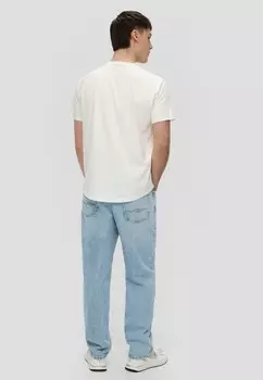 Джинсы прямого кроя MID RISE QS, синий