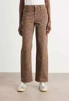 Джинсы прямого кроя MID RISE RELAXED DKNY, мультиколор