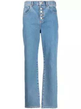 Джинсы прямого кроя MOSCHINO JEANS, синий