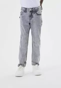 Джинсы прямого кроя Name it, цвет light grey denim