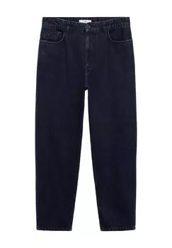 Джинсы прямого кроя NESTOR Mango, темно-синий