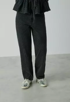 Джинсы прямого кроя Next, черный