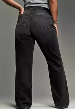 Джинсы прямого кроя Next, черный