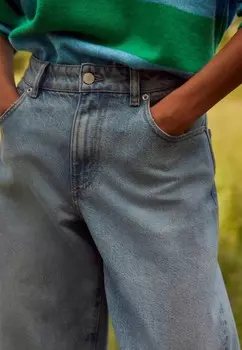 Джинсы прямого кроя Next, синий