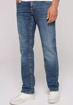 Джинсы прямого кроя NI:CO MIT BREITEN NHTEN Camp David, цвет blue used