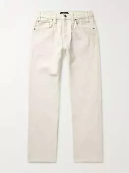 Джинсы прямого кроя облегающего кроя Cherry La, кремовый