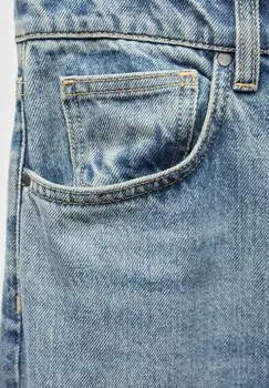 Джинсы прямого кроя ODETTE Mango, синий