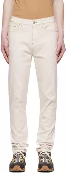 Джинсы прямого кроя Off-White Burberry