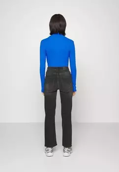 Джинсы прямого кроя ONLEVELINA ONLY Petite, черный деним
