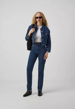 Джинсы прямого кроя ONLRILEY SLIM ONLY, темно-синий деним