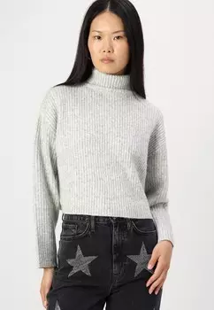 Джинсы прямого кроя ONLRILEY STRAIGHT STAR STUD ONLY, черный