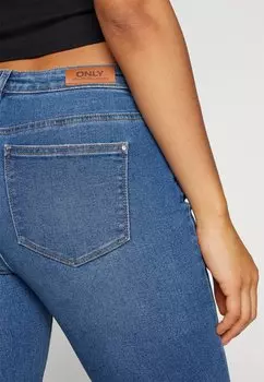 Джинсы прямого кроя ONLY, деним среднего синего цвета Onlsui Mid Guabox