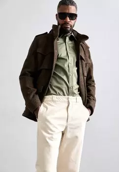 Джинсы прямого кроя PANTALONE ADRIEN ASPESI, молочный