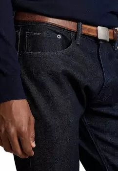 Джинсы прямого кроя PARKSIDE ACTIVE TAPER SELVEDGE JEAN Ralph Lauren, темно-синий деним