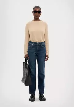 Джинсы прямого кроя PATTI HIGH RISE DL1961, синий деним