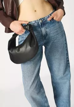 Джинсы прямого кроя PCNOELLE Pieces, светло-голубой деним