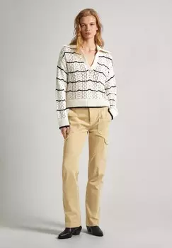 Джинсы прямого кроя Pepe Jeans, бежевый