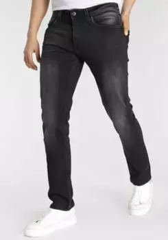 Джинсы прямого кроя Pepe Jeans "Cash", черный