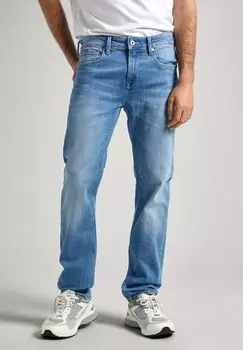 Джинсы прямого кроя Pepe Jeans, цвет denim