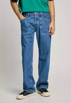 Джинсы прямого кроя Pepe Jeans, цвет Oz Blue Rigid Denim