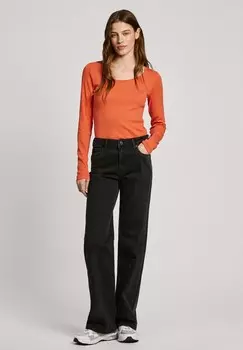 Джинсы прямого кроя Pepe Jeans, синие джинсы