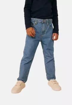 Джинсы прямого кроя Petit Bateau, светло-голубой