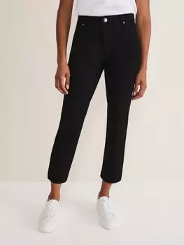Джинсы прямого кроя Phase Eight Ocha, черные