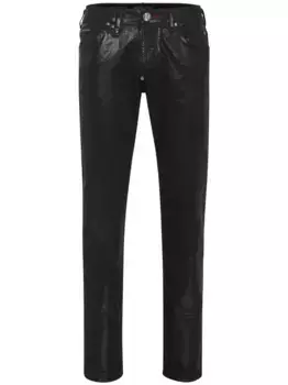 Джинсы прямого кроя Philipp Plein, черный