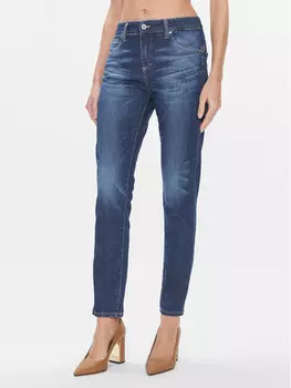 Джинсы прямого кроя Please, синий