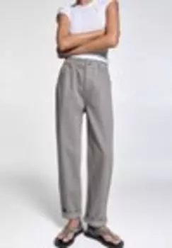 Джинсы прямого кроя Pull&Bear, серый