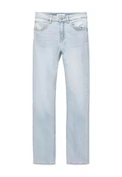 Джинсы прямого кроя PULL&BEAR, синий деним