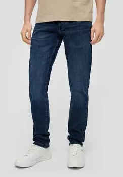 Джинсы прямого кроя QS, цвет navy