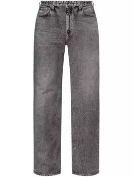 Джинсы прямого кроя rag & bone, серый