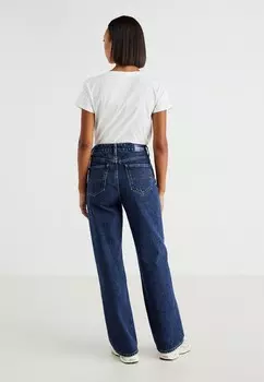 Джинсы прямого кроя RED BULL RACING STRAIGHT JEANS UHW Pepe Jeans, темно-синий деним