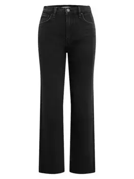 Джинсы прямого кроя Remi с высокой посадкой Hudson Jeans, цвет fade to black