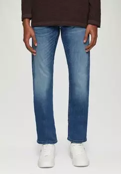 Джинсы прямого кроя RICK MID RISE QS, деним